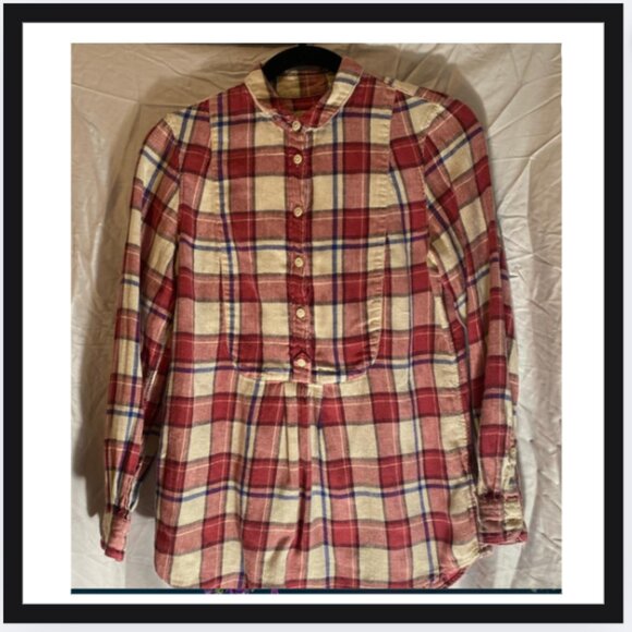 Burberry-brit-bib-front-flannel-shirt - Picture 4 of 4